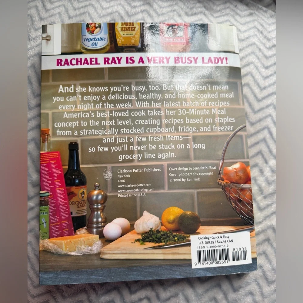 Rachael Ray Express Lane Meals Cookbook - Vibrant Edition